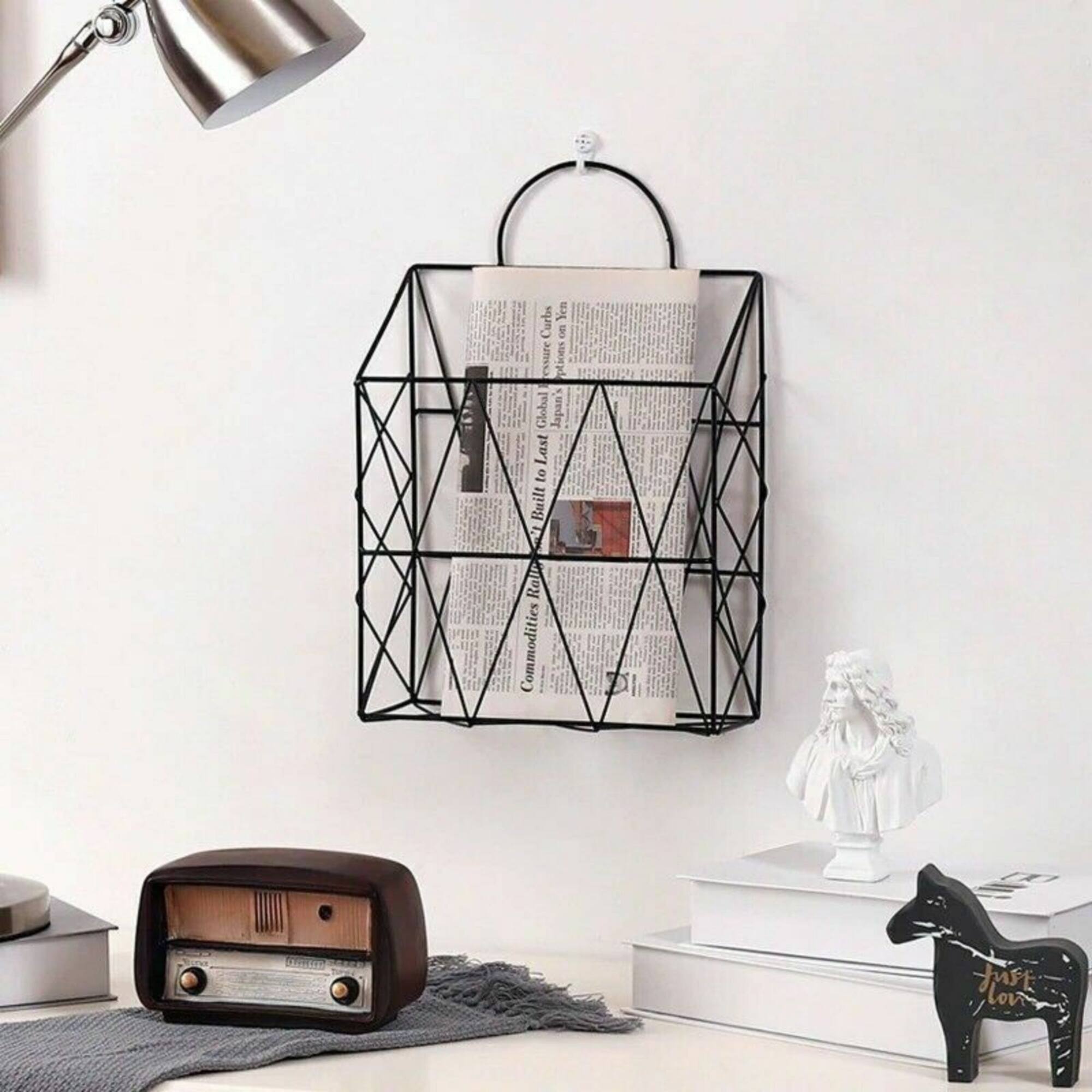 NEX™ Black Metal File Organizer